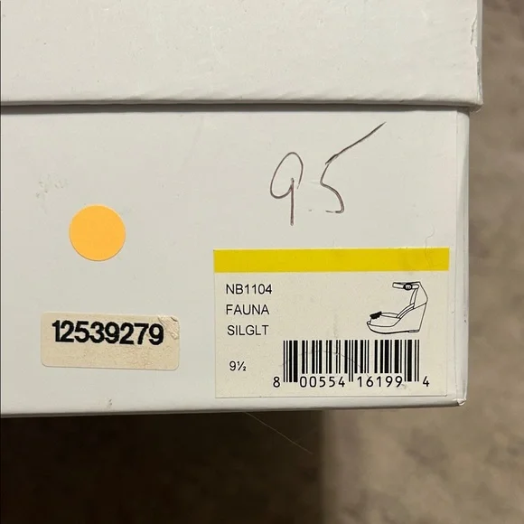 Badgley Mischka Silver Crystal Peep-Toe Ankle-Strap Heels - Picture 8 of 8